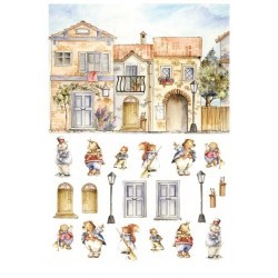 Papier ryżowy FUNNY TOWN RP 76