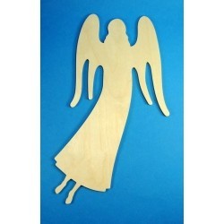 Anioł ze sklejki 30 cm nr 014
