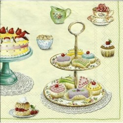 Serwetka do decoupage TIME FOR SWEETS 6015
